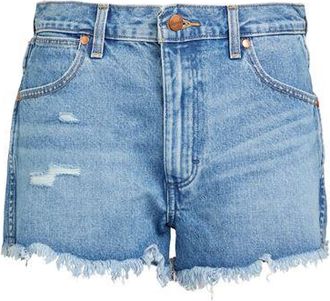 Wrangler BOTTOMWEAR - Denim shorts on YOOX.COM