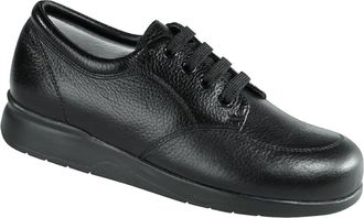 Drew Womens New Villager Walking Shoes In Black Soft Pebble