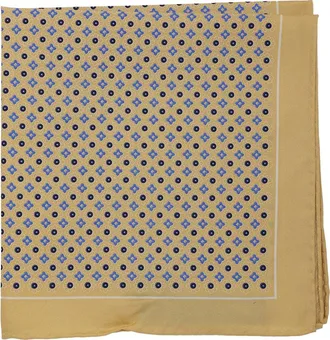 Ben Sherman Geometric Pocket Square in Gold at Nordstrom Rack