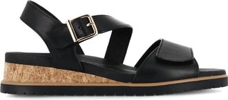 Ziera Womens Vamsy Sandal In Black-Black So