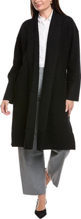 Eileen Fisher Eileen Fisher Petite High Collar Wool Coat