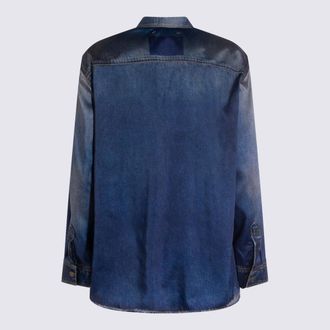 Golden Goose Womens Shirts Blue _pl