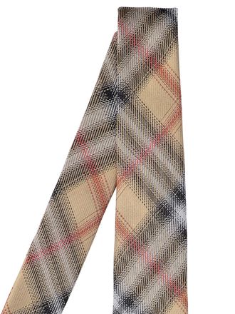 Burberry Mens Ties Beige Mulberry Silk