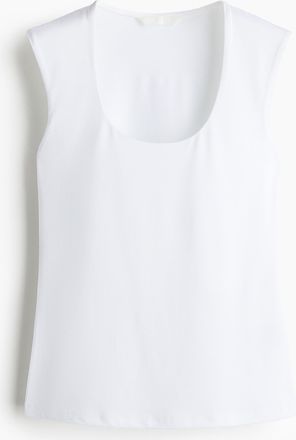 H&M Tanktop aus Mikrofaser - White