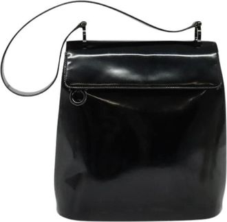 Ferragamo Pre-owned Shoulder Bag - Dames - Vintage Schoudertas - Zwart - ONE Size - Leer - Vintage