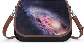 Generic Night Galaxy Outer-Space Crossbody Bags for Women Shoulder Messenger Bag Purse Handbags