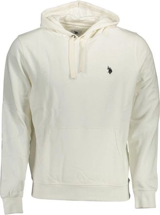 U.S.Polo Association Hoodie - Heren - Hoodies - Wit - 3XL - Katoen - Hoodies & sweatvesten