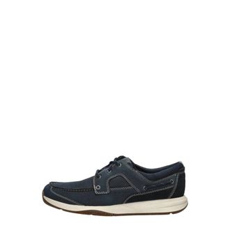 Clarks Sailview Lace - Heren - Veterschoenen - Blauw - 39 1/2 EU - Schoenen