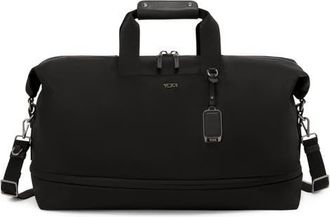 Tumi Rhys Expandable Duffel in Black/Gunmetal at Nordstrom