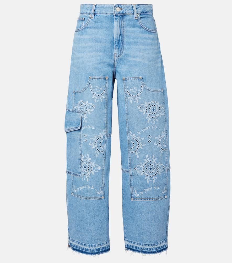 ★Ganni★ STERI DENIM PANTS BRIGHT WHITE J1177151 J1177151SS Ganni Stary Jeans - Bright White | Garmentory