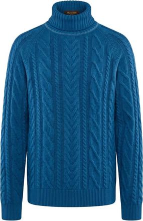 Moorer Uomo, Maglie, Blu, M, new
