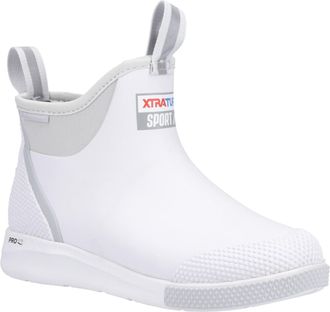 Xtratuf Unisex ADB Sport Rubber White Wellington Boots - Size UK 7