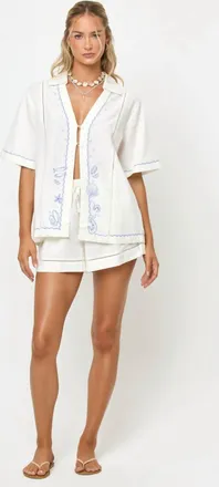 L*Space La Mer Shirt In White