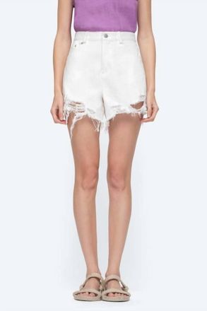 Sea New York Jamie Twill Shorts In White