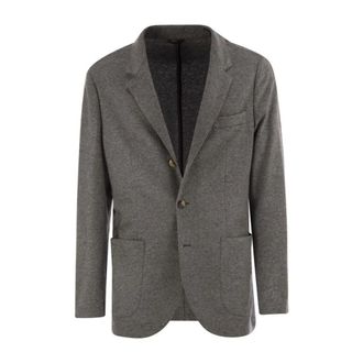 Brunello Cucinelli Hombre, Chaquetas, Gris, Talla: XL
