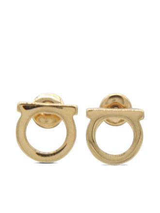 Ferragamo Gancini earrings - Gold