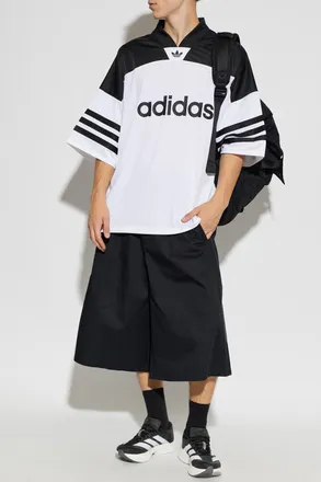 adidas Oversize T-shirt With Logo, Mens, White