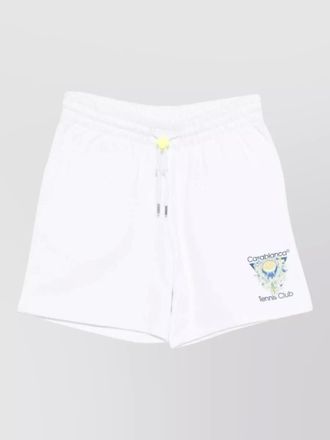 Casablanca tennis club graphic cotton sweatshorts