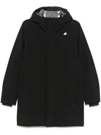 K-Way Tommy Bonded raincoat - men - Polyester/Polyamide/Polyurethane - S - Black