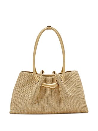 Cult Gaia Asa shopper met ringhandgreep - Beige
