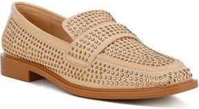 London Rag Hobbs Studded Loafer in Beige at Nordstrom Rack, Size 10