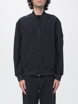 Stone Island Bomber in tessuto tecnico con spalle cadute e logo Compass