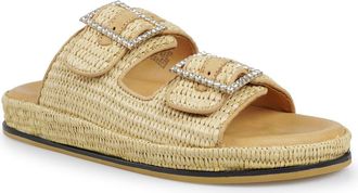Artisan by Zigi Reedie Two-Strap Sandal in Natural at Nordstrom, Size 10