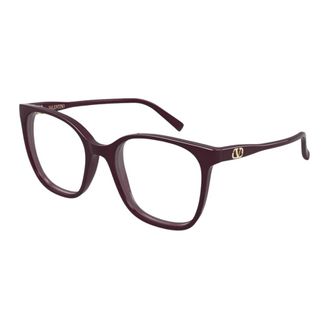 Valentino Square Optical Frame - Dames - Brillen - Paars - 53 MM - Accessoires