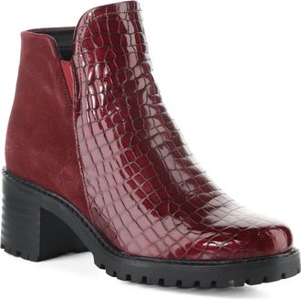 Bos. & Co. Inara Bootie in Red/sangria at Nordstrom, Size 36