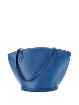 Louis Vuitton Saint Jacques Handbag Epi Leather PM shoulder bag - Blue