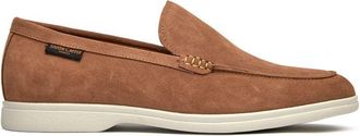 Simon Carter Mens Tanius Slip On Shoes - Brown Suede - Size UK 11