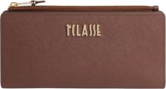 Alviero Martini 1A Classe Maxi Bifold Portemonnee - Dames - Portefeuilles - Bruin - ONE Size - Leer - Accessoires