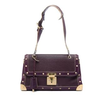 Louis Vuitton Pre-owned Suhali Leather S-lock Shoulder Bag - Dames - Pre-owned - Paars - Maat: ONE Size Leer