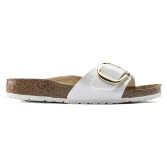 Birkenstock Madrid Big Buckle - Dames - Sandalen - Wit - 36 EU - Su&egrave;de - Schoenen