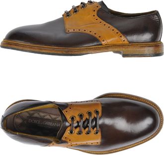 Dolce & Gabbana FOOTWEAR - Lace-up shoes on YOOX.COM