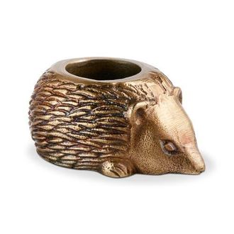 Tag Garden Hedgehog Tealight Antique Brass Aluminum Spring in Gold at Nordstrom