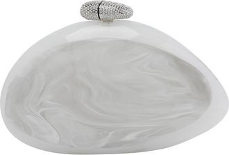 Benedetta Bruzziches White Artemisia Clutch