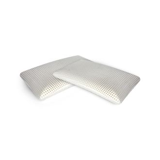 Talamo Italia Set Of 4 Pillows For Bed, 100% Made In Italy, Ergonomic soap Pillow In Perforated Memory Foam, Hypoallergenic And Breathable, 70x40xh14 Cm, Con Embala