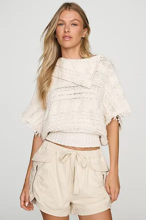 Pilcro Ruched Flight Shorts