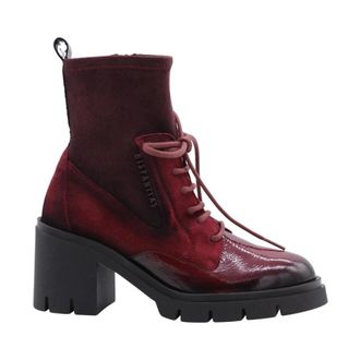 Hispanitas Mujer, Zapatos, Rojo, Talla: 39 EU