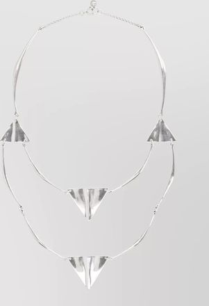 Isabel Marant graphic multi strand necklace
