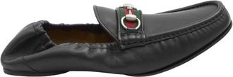 Gucci Black Horsebit Loafers