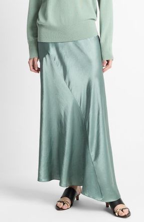 Vince Panel Bias Maxi Skirt in Deep Patina at Nordstrom, Size Large