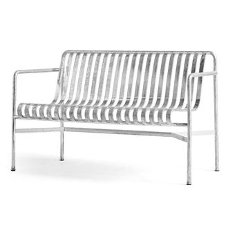 HAY Palissade Dining Bench, hot galvanised