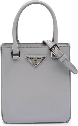 Prada Pre-owned Prada Small Leather Brushed Tote Ladies RFIZ76A9PLJQ1YT1