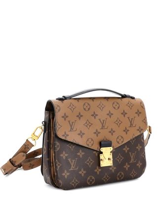 Louis Vuitton Pochette Metis Reverse Monogram canvas crossbodytas - Bruin