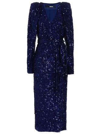 Rotate Sequin Maxi Dress
