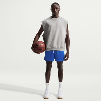 Nike Mens Standard Issue 5 Practice Mesh Basketball Shorts in Blue | IF1587-427