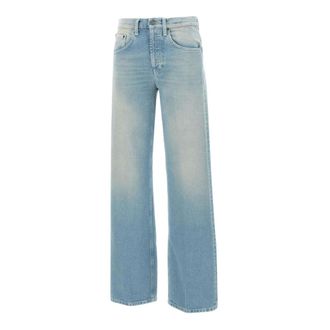 Dondup Wide Jeans, female, Blue, Size: W26 Jacklyn Jeans