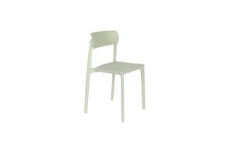 White Label Silla de pl&aacute;stico verde